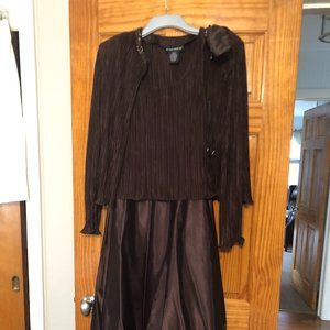 Cachet size 12 full length evening dress